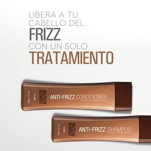 Regine Switzerland Brazilian Blowout Anti-Frizz Shampoo & Conditioner - 2 Count Pack
