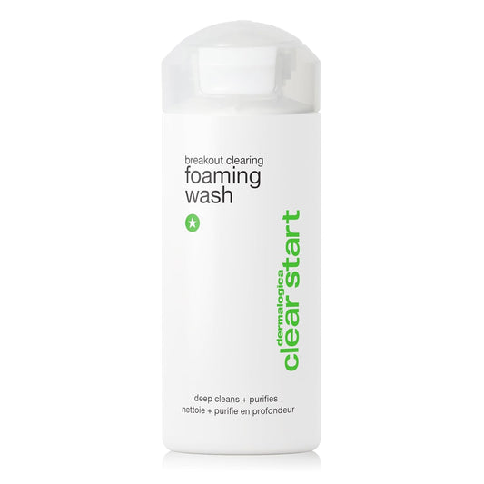 Dermalogica Clear Start Acne Face Wash - Breakout Clearing Foaming Wash with Salicylic Acid & Tea Tree Oil