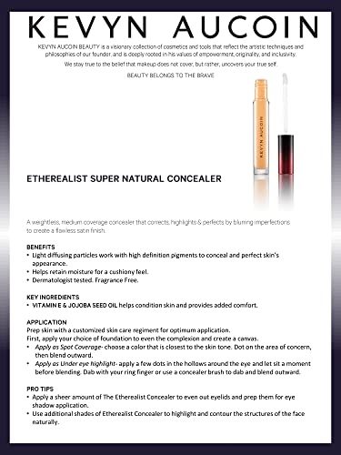 Kevyn Aucoin Etherealist Super Natural Concealer, Light, 0.15 Fl Oz