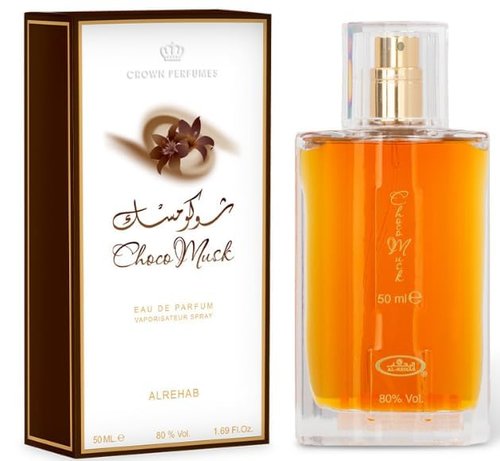 Choco Musk 50ml and 6ml Eau de Parfum Spray+oil for Women, 1.7 Ounce