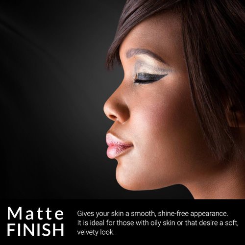 Flori Roberts Cream To Powder Foundation - Full Coverage for Deeper Skin Tones | Long-Lasting Matte Finish, 0.30 oz