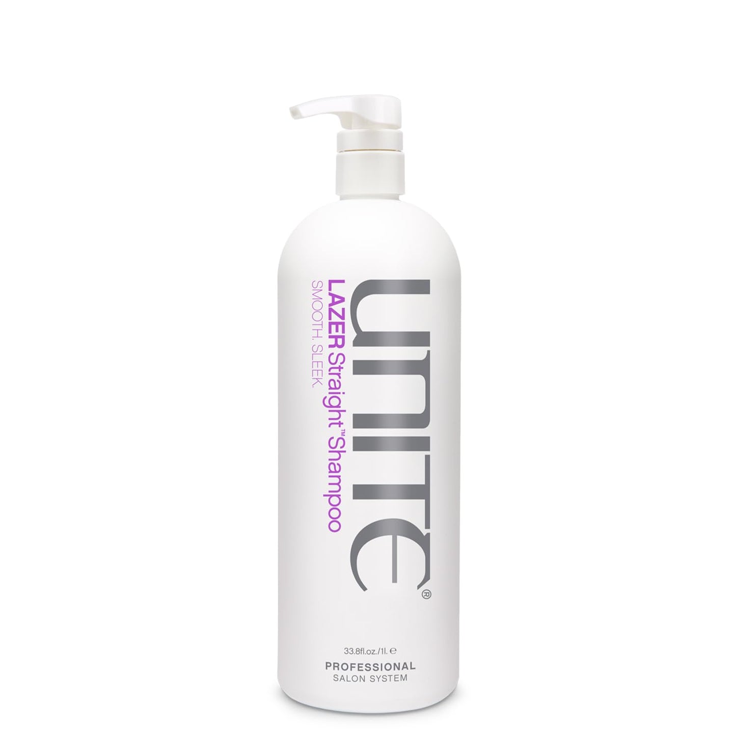 UNITE Hair – LAZER Straight Shampoo – Professional Smoothing Cleanser for Frizz Control – 32 Fl Oz