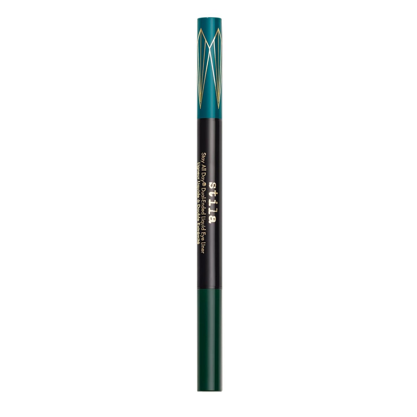 Stila Stay All Day® Dual-Ended Liquid Eyeliner - Long-Lasting, Waterproof Formula | Rich Color Payoff