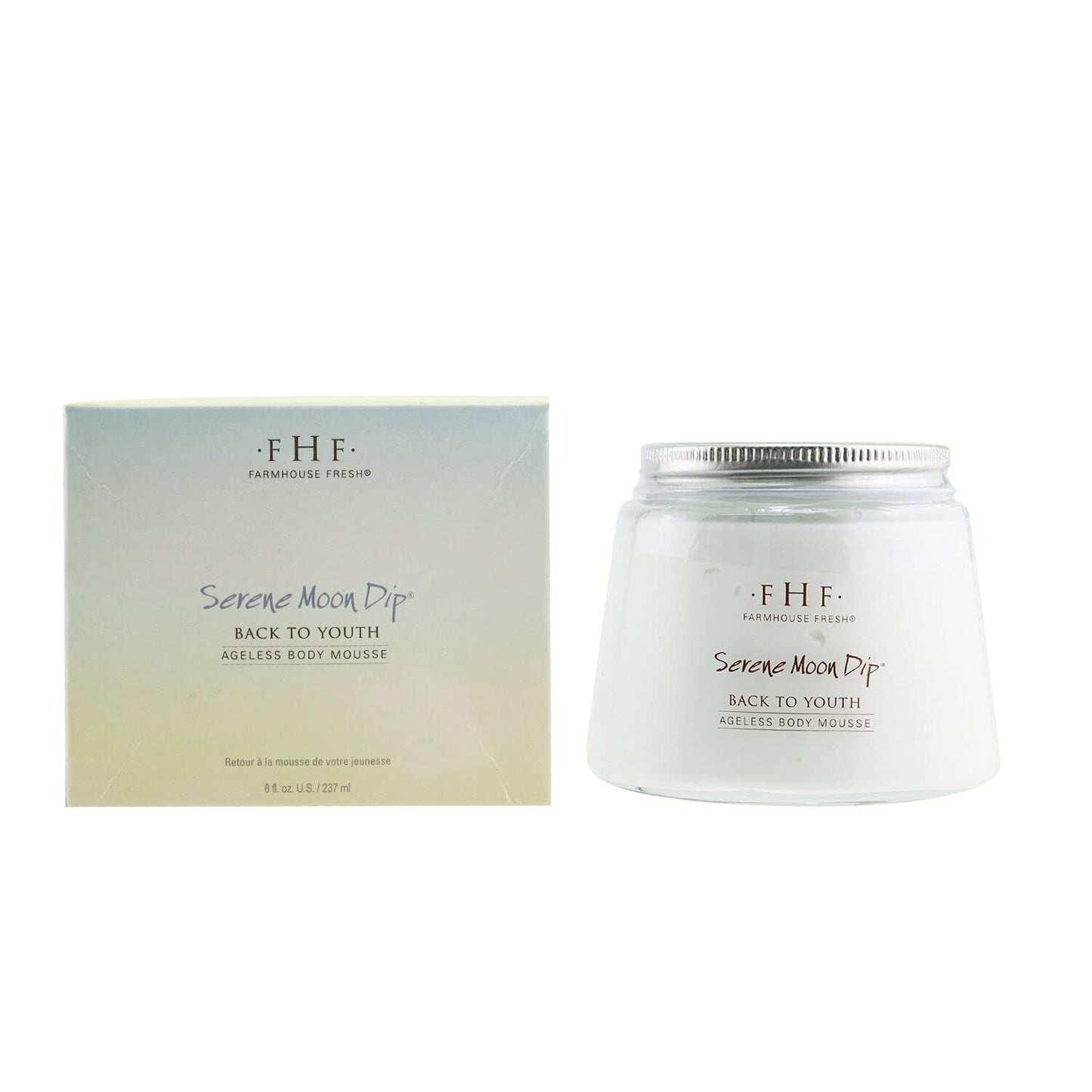 FarmHouse Fresh Serene Moon Dip Body Mousse - Luxurious Hydration | 8 Fl Oz