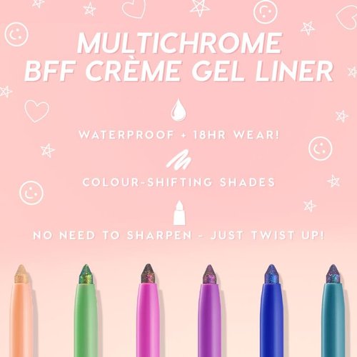 ColourPop Crème Gel Waterproof Chrome Eyeliner - 18HR Ultra-Pigmented, Smudge-Proof Pencil - Pixie (0.01 oz)