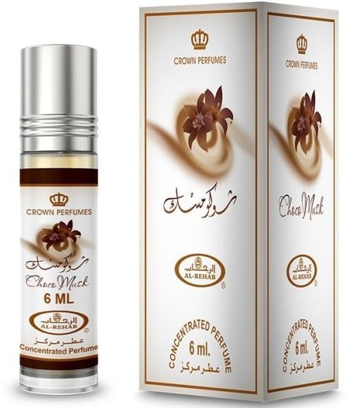Choco Musk 50ml and 6ml Eau de Parfum Spray+oil for Women, 1.7 Ounce