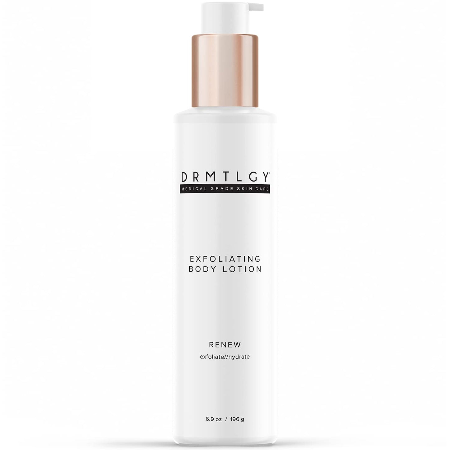 DRMTLGY Skin Lotion - 12% Alpha Hydroxy Acid (AHA) for Rough, Bumpy Skin & Folliculitis - 8 oz