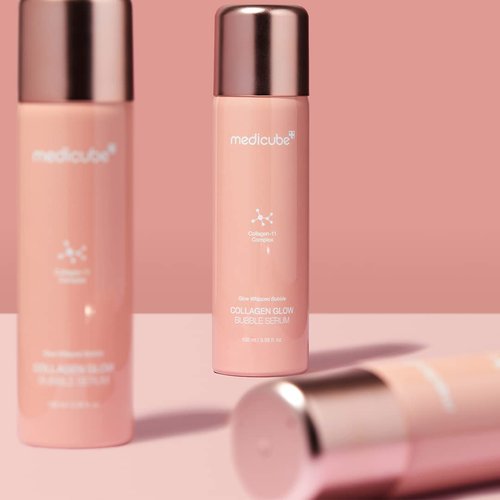 Medicube Collagen Glow Bubble Serum - Fast-Absorbing Formula for 24-Hour Glow & Lifted Look | 3.38 fl. oz.