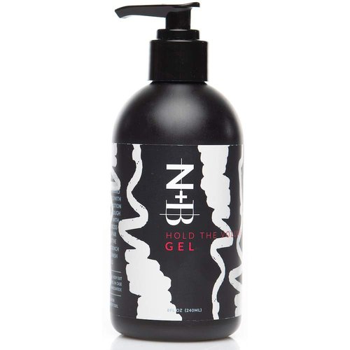 N+B Hair Styling Gel - Strong Hold, Adds Volume & Shine | Curl-Defining | 8 oz, Paraben-Free & Sulfate-Free