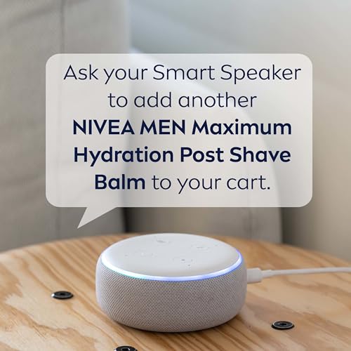 NIVEA MEN Maximum Hydration Post Shave Balm with Aloe Vera and Provitamin B5, Non-Greasy After Shave Balm for Men Replenishes Moisture, 3 Pack of 3.3 Fl Oz Bottles