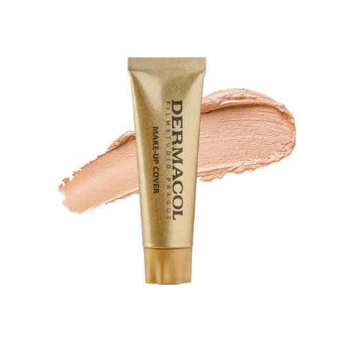 Dermacol Mini Full Coverage Foundation - Liquid Matte Makeup with SPF 30 | Waterproof for Oily Skin, Shade 209