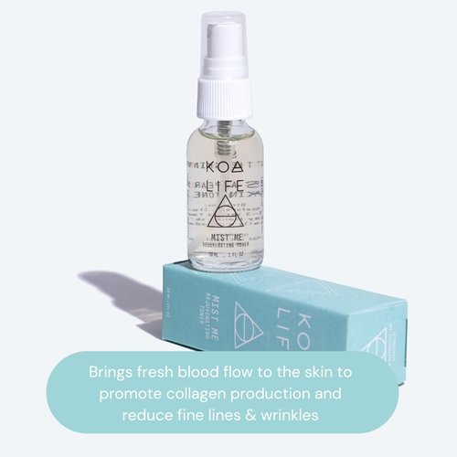 Koa Life Mist Me Rejuvenating Toner - Hydrating Anti-Aging Facial Mist with Witch Hazel & Eucalyptus | 1 FL OZ