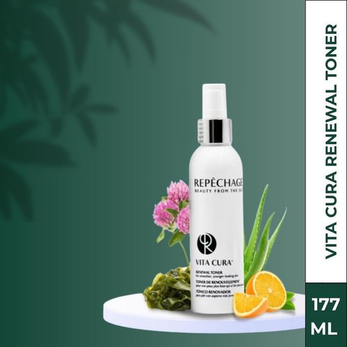 Repechage Vita Cura Renewal Toner - Hydrating & Revitalizing Formula | 6 fl oz/177ml