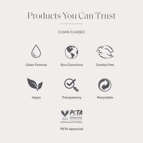 CLEAN CLASSIC Eau de Parfum - Layerable Everyday Fragrance, Long-Lasting & Vegan-Friendly, 1.7 oz