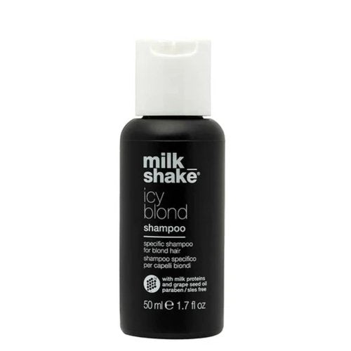 Milk_Shake Icy Blond Shampoo - Award-Winning Formula with Black Pigment for Cool, Ash-Toned Platinum Hair