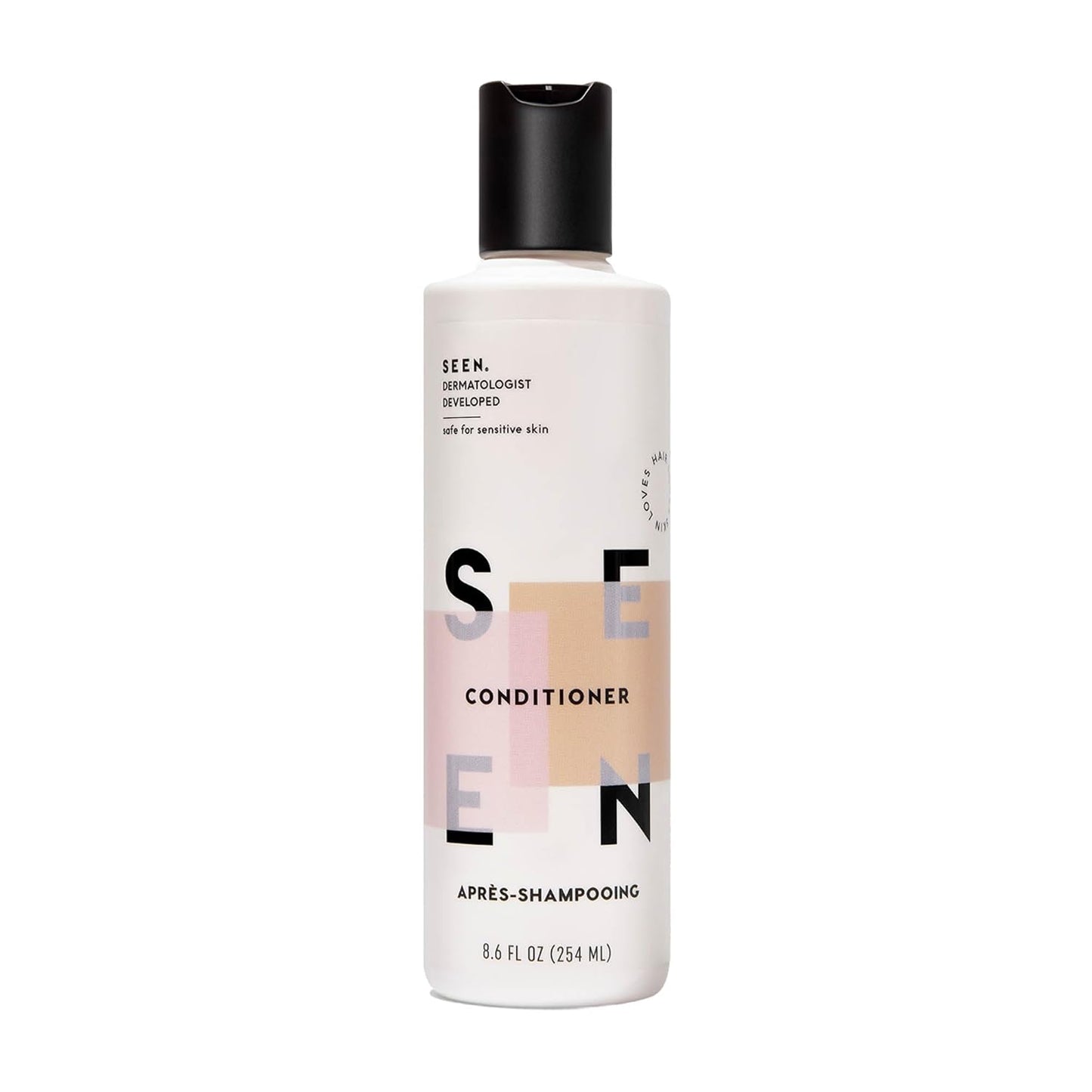 SEEN Conditioner - Non-Comedogenic Hair Care for Sensitive, Eczema & Acne-Prone Skin - Dermatologist-Developed