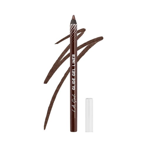 L.A. Girl Glide Gel Liner® Pencil - Smooth Brown Eyeliner for Effortless Application