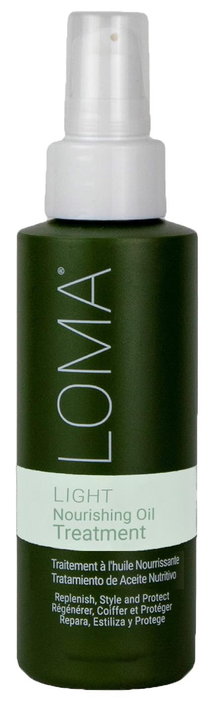 LOMA Nourishing Oil Treatment - Lightweight Formula for Healthy, Shiny Hair | 4 oz