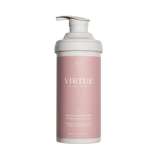Virtue Smooth Conditioner - Frizz Control for Curly Hair | Sulfate-Free & Color Safe, 8 oz