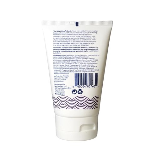 NAVY Swell Thickening Cream - Lightweight Styling Cream for Fine, Flat Hair | Adds Volume & Natural Movement | 4 oz