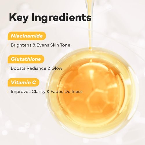 SAM’U PH Sensitive Tone Up Fit Face Mask - Radiance-Enhancing Vegan Sheet Mask with Glutathione & Niacinamide (5 Sheets)