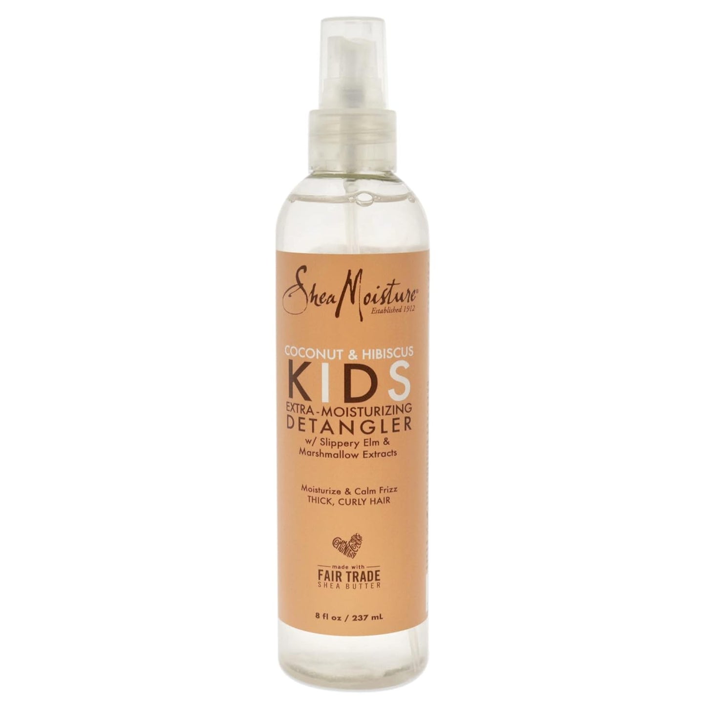 SheaMoisture Kids Extra Moisturizing Detangler - Coconut & Hibiscus for Curly Hair | 8 oz