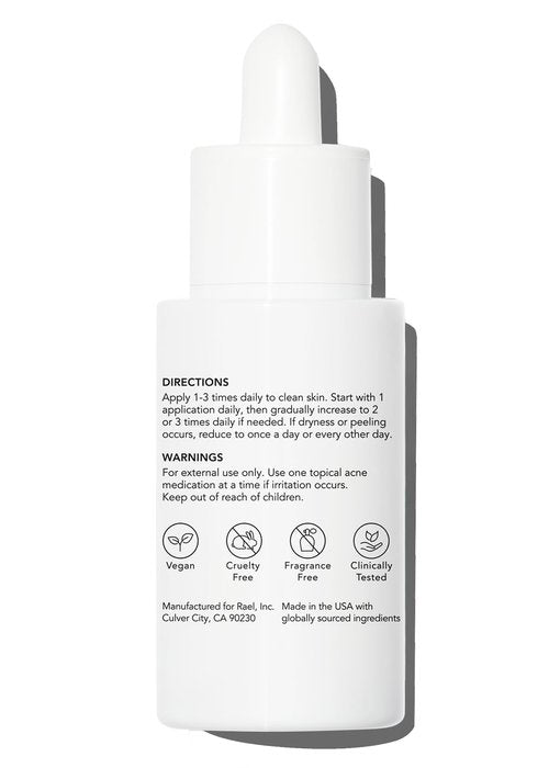 Rael Miracle Clear Serum - Salicylic Acid & Niacinamide Pore Minimizer | Korean Skin Care (1 fl oz)
