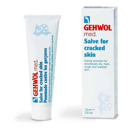 GEHWOL Med Cracked Skin Salve - Intensive Moisturizing Treatment, 2.6 oz.