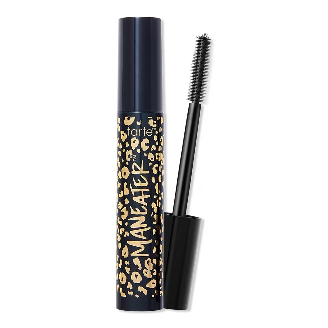 Tarte Maneater Mascara - Black Volumptuous Formula | Full Size, Limited Edition .30 Ounce