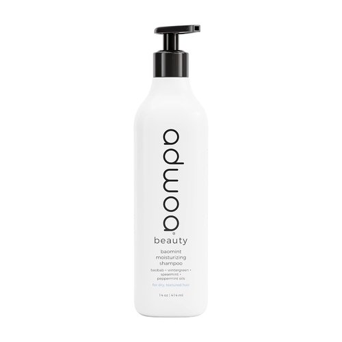 Adwoa Beauty - Baomint Moisturizing Shampoo for Dry Textured Hair | Sulfate-Free Cleanser with Baobab & Peppermint (14 oz)