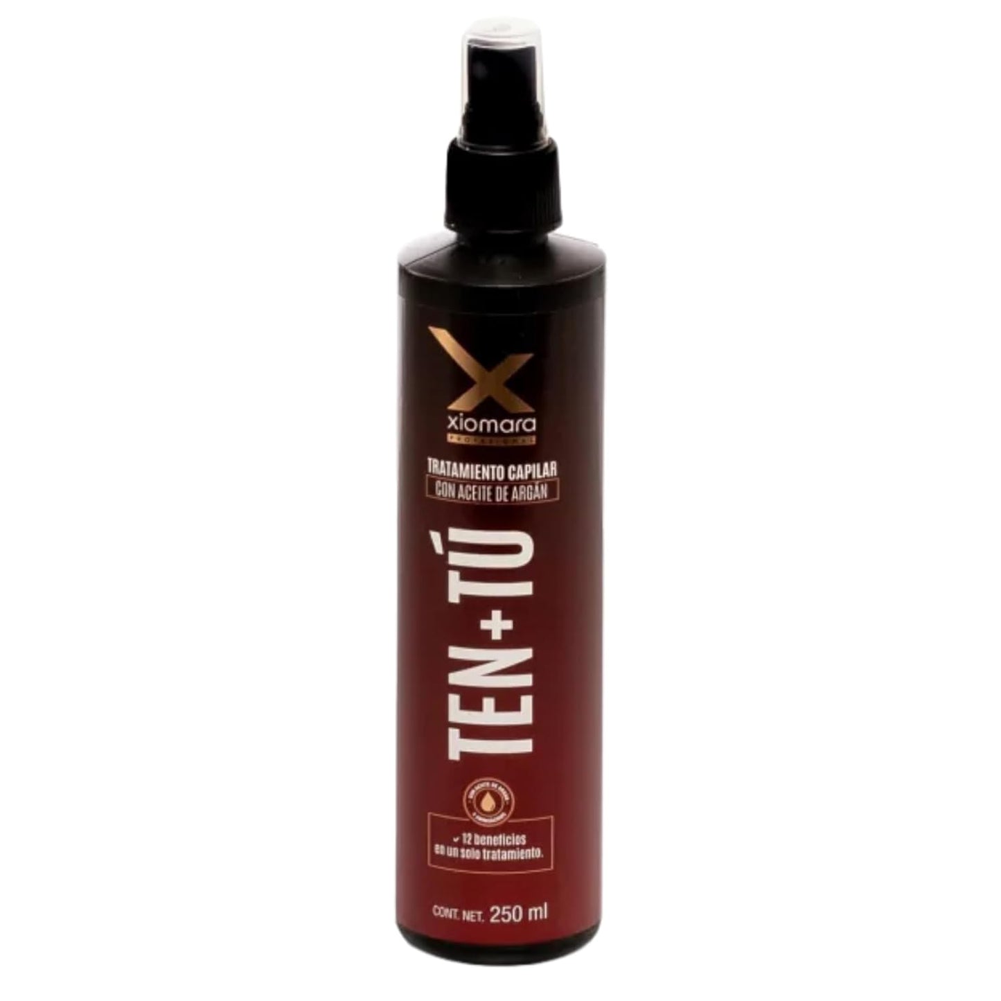 Xiomara Ten + Tú Heat Protectant Spray - 8.45 fl oz | Essential Thermal Hair Protection for Styling