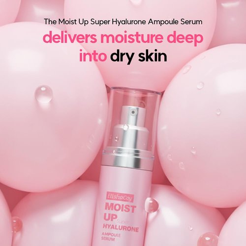 Elishacoy | Moist Up Super Hyalurone Serum - Deep Hydration & Elasticity Booster with Hyaluronic Acid & Collagen | 50ml