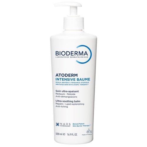 Bioderma Atoderm Intensive Balm - Hydrating Moisturizer for Dry, Atopic Skin | Fragrance-Free, Non-Greasy, Family-Friendly