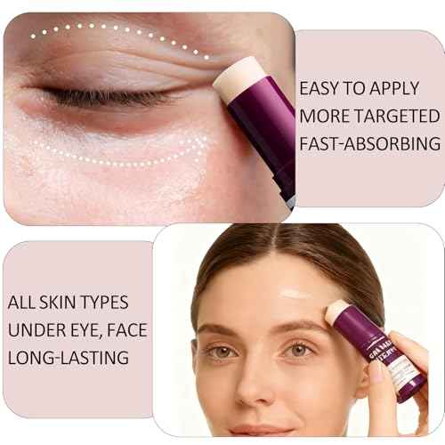 Calcium Multi Balm Stick - Korean Anti-Aging Under Eye Wrinkle Treatment, Face Firming Moisturizer for Eyes, Neck & Face