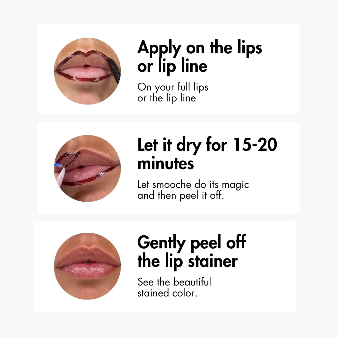 Smooche Lip Stain - Long-Lasting Color in Mauve Berry - Perfect for All-Day Wear