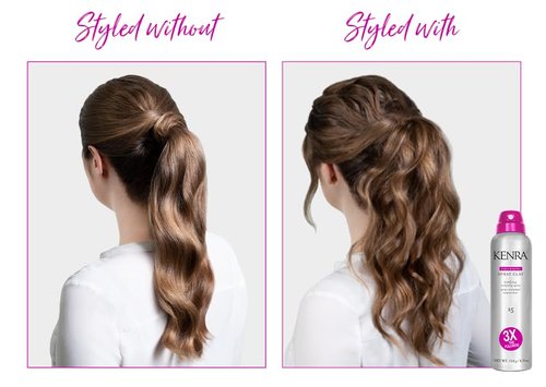 Kenra Volumizing Spray Clay 15 - Bodifying Fullness Spray for All Hair Types | Medium Hold & Long-Lasting Texture