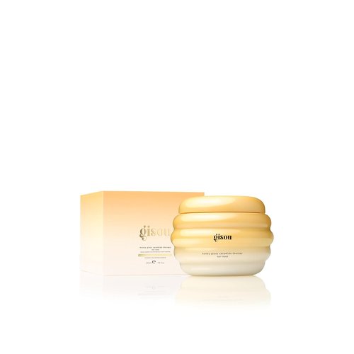 Gisou Honey Gloss Hair Mask - Deep Repair & Hydration with Mirsalehi Honey, Ceramides & Hyaluronic Acid | 7.8 fl oz