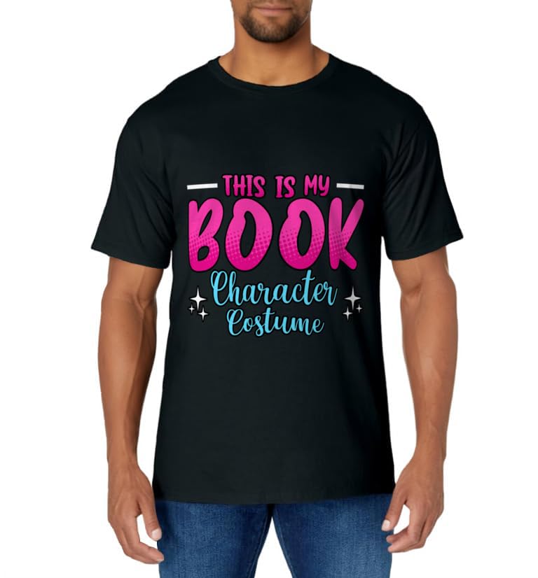 Halloween This Is My Book Character Costume Bookworm T-Shirt