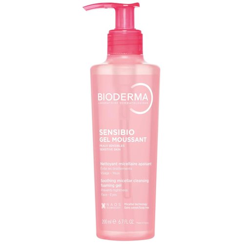 Bioderma Sensibio Micellar Cleansing Gel - Gentle Makeup Remover for Sensitive Skin