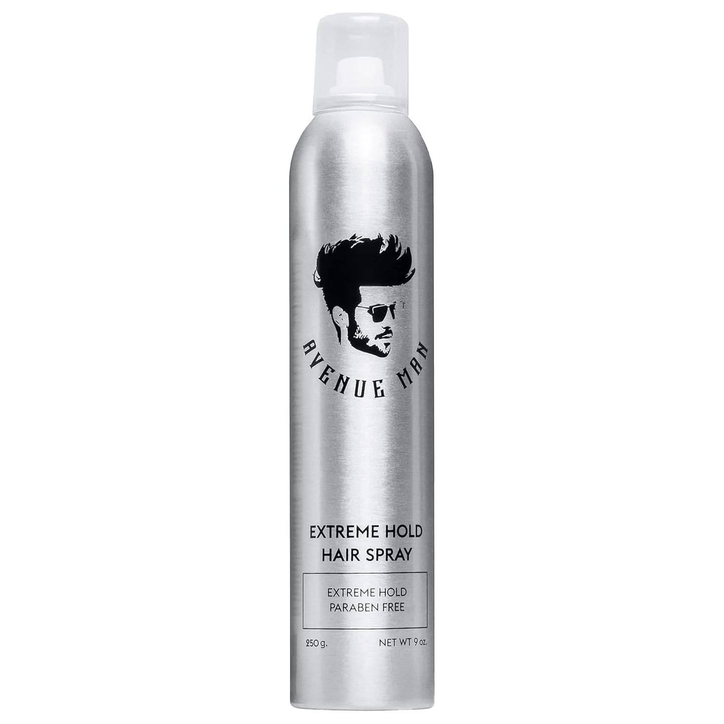 Avenue Man Extreme Hold Hairspray - Paraben-Free Formula with Natural Extracts | 9.0 oz Extra Firm Hold
