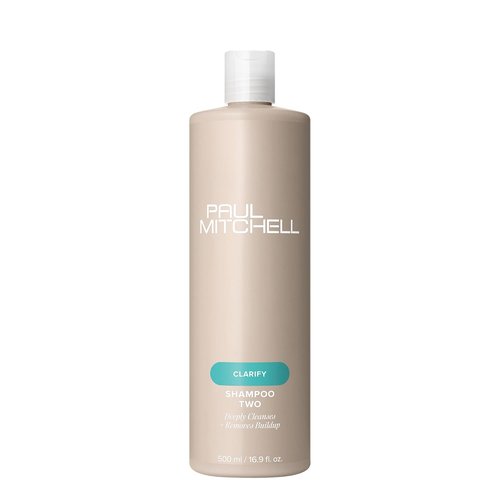 Paul Mitchell Shampoo Two - Clarifying Shampoo for Deep Cleansing & Buildup Removal | All Hair Types, Oily Hair