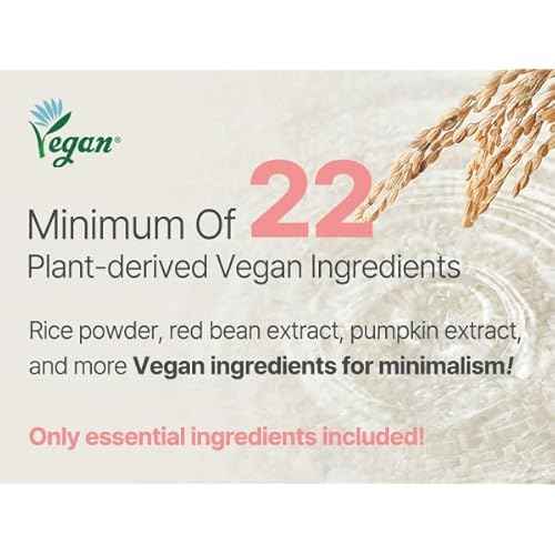 S.NATURE AQUA RICE FOAM CLEANSER | Facial Cleanser, Rice Extract Rice Powder Cleanser with Mild Cleansing, Glycerin,Vegan, Face Wash, Korean Skincare¤Ó 80ml 2.7 Fl Oz