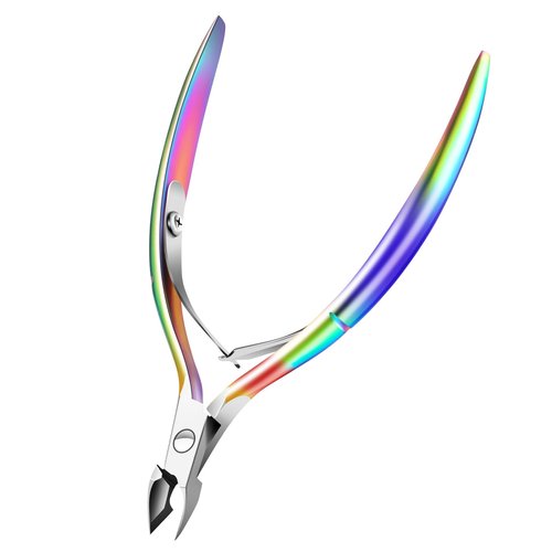 Cuticle Trimmer Cuticle Nippers, Durable Cuticle Cutter, Salon Toe Nail Cuticle Clippers, Stainless Steel Cuticle Remover Cuticle Scissor, Pedicure Manicure Tools for Fingernails and Toenails