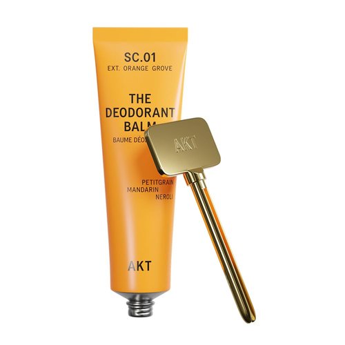 AKT Deodorant Balm - Award-Winning Natural Formula | Plastic-Free & Aluminum-Free | 50ml Orange Grove