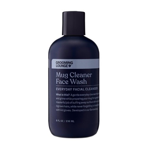 Grooming Lounge Facial Cleanser - Natural Everyday Face Wash for Men | Hydrating & Deep Clean, 8 oz