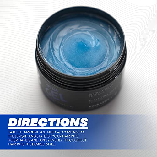 L3 Level 3 Cream Gel - Provides Volume and Medium Hold - With Vitamins to Nourish and Protect Hair Level Three Mens Hair Styling Cream (250 ML, Small)