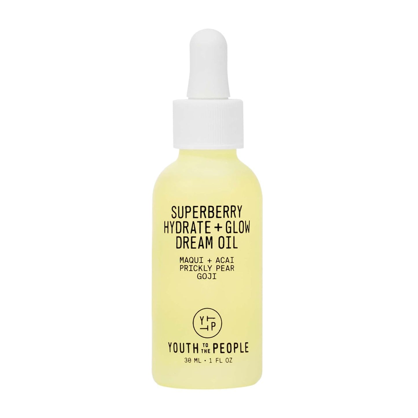 Youth To The People Superberry Face Oil - Hydrating & Revitalizing Formula with Vitamin C & Squalane | 1 fl oz