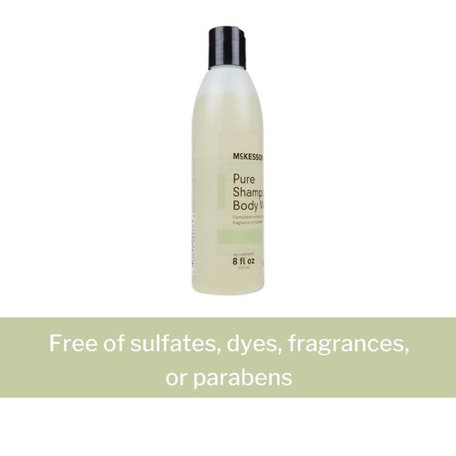 McKesson Pure Shampoo & Body Wash - Sulfate-Free, Unscented, Paraben-Free, 8 oz
