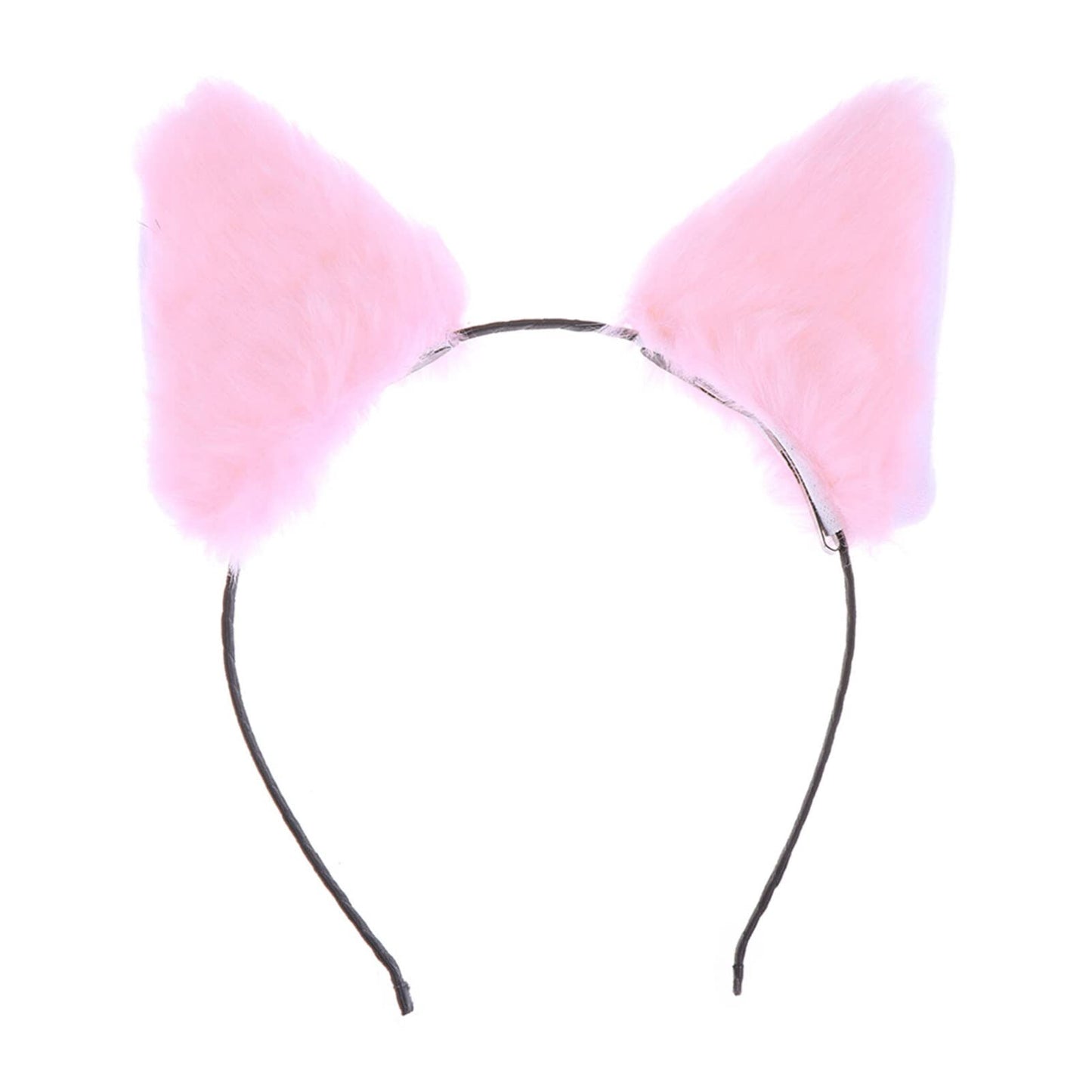 PartyKindom Hairband with Ears Kids Party Headwear Fluffy Cat Ears Headband Cat Ears Headband Cat Ears Halloween Women Cute Plush Party Hair Hoop Fox Ear Headband Toddler Animal Puppy