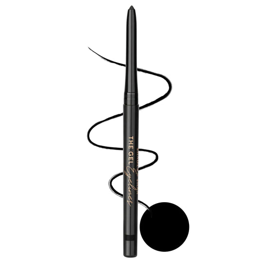 Shades By Shan Gel Eyeliner - Long-Lasting, Smudge-Proof, Vegan Formula in Black Tea